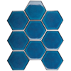    StarMosaic Hexagon big Deep Blue Glossy (JJFQ80048) 256295