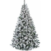   Royal Christmas Flock Tree Promo PVC Hinged 120 