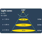         .  Hugo Lahme (VitaLight) 9 Power-LED (24 , 24 ),  6000K, .146 